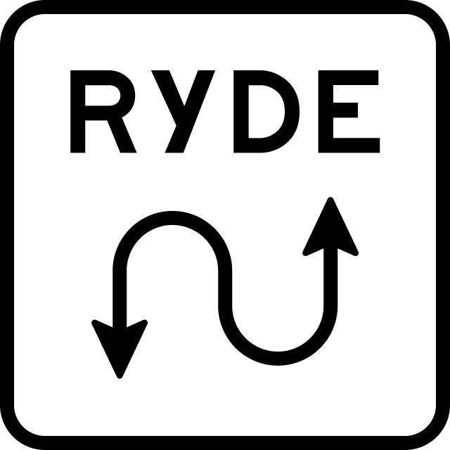 RYDE PASS ロゴ